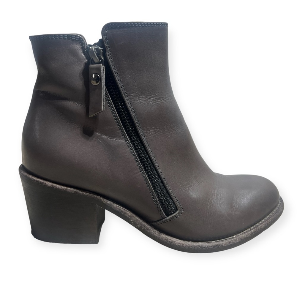 AGL Attilio Giusti Leombruni Women Ella Booties gray size 39 Italian size 9 US - Picture 6 of 14